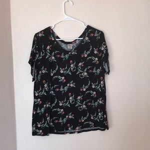 Disney LC Lauren Conrad floral top